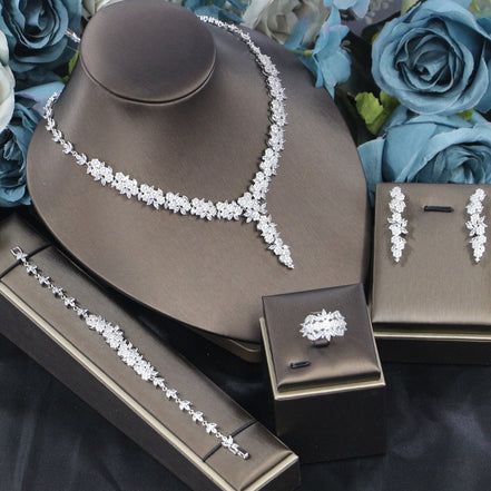 Bridal Wedding Jewelry Four-piece Set