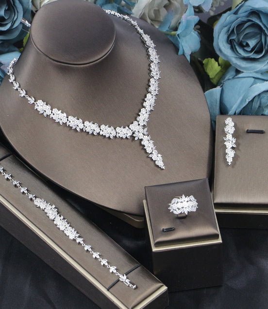 Bridal Wedding Jewelry Four-piece Set