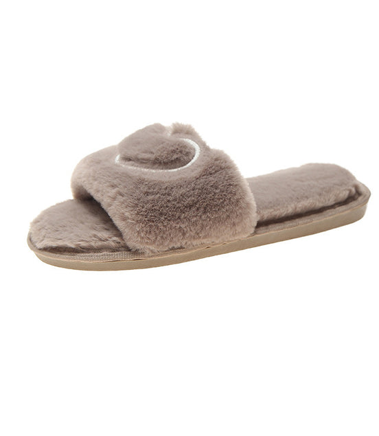 Plush House Slippers
