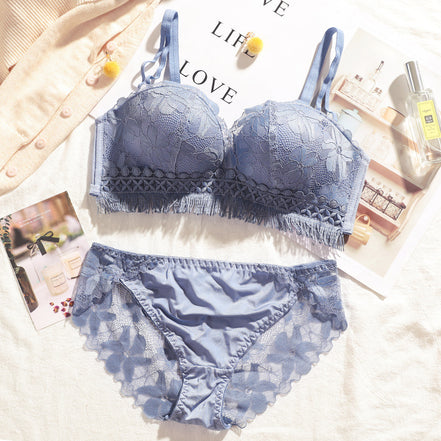 No steel ring Bra Set