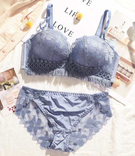 No steel ring Bra Set
