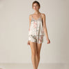 Silk Shorts Pajama Set