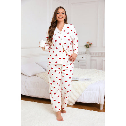 Heart Design Pajamas