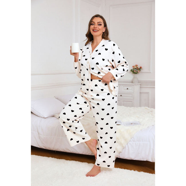Heart Design Pajamas