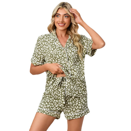 Polka Dot Print Pajama Set