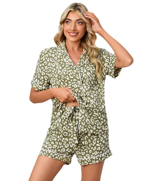 Polka Dot Print Pajama Set