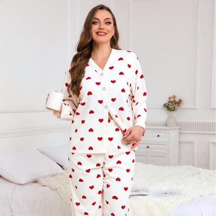 Heart Design Pajamas