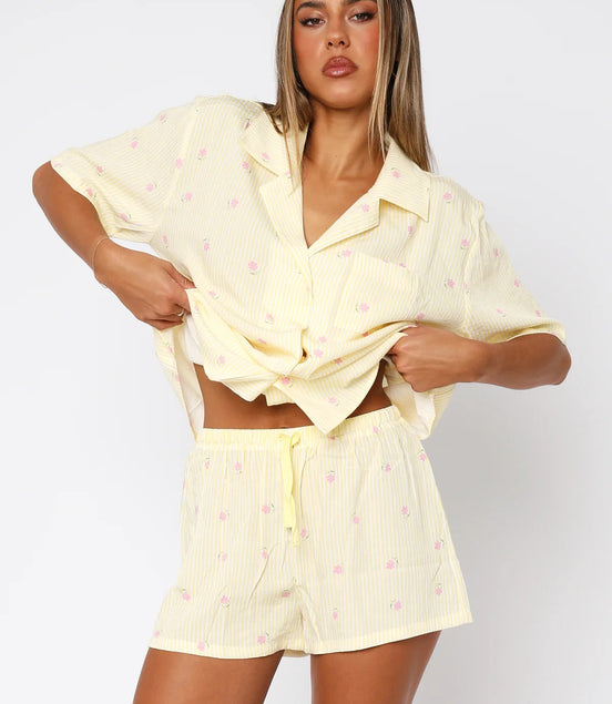 Love Shorts Pajamas