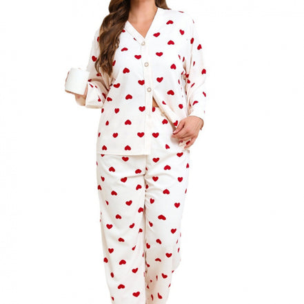 Heart Design Pajamas