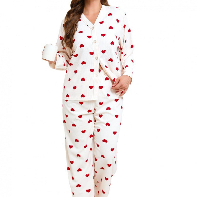 Heart Design Pajamas