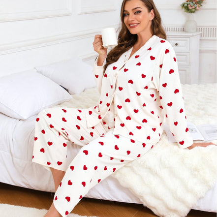 Heart Design Pajamas
