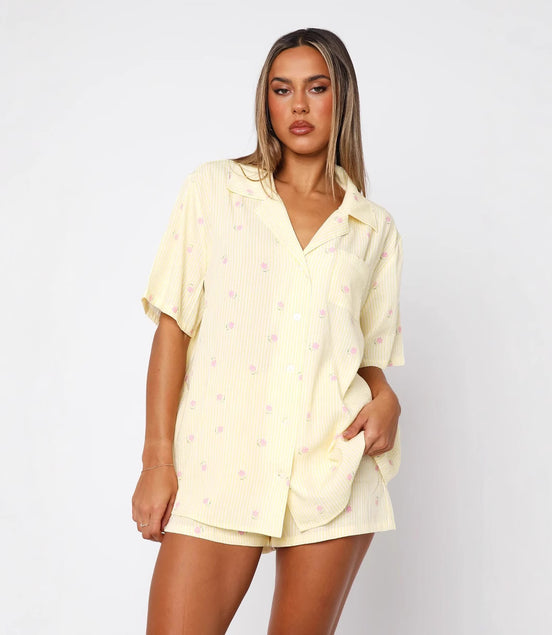 Love Shorts Pajamas