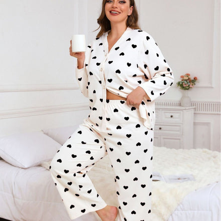 Heart Design Pajamas
