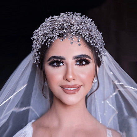 Handmade Rhinestone Headdress