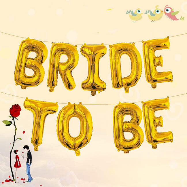 Bride To Be Balloon Set