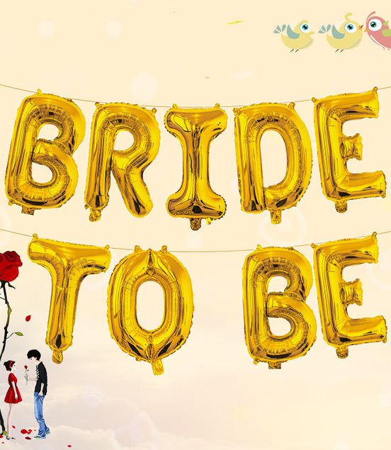 Bride To Be Balloon Set