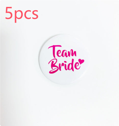 Team Bride Badge