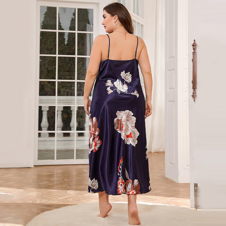 Plus Size Silk Nightdress