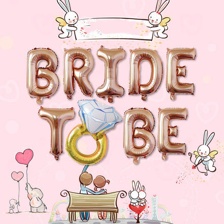 Bride To Be Balloon Set