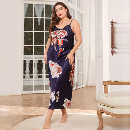Plus Size Silk Nightdress