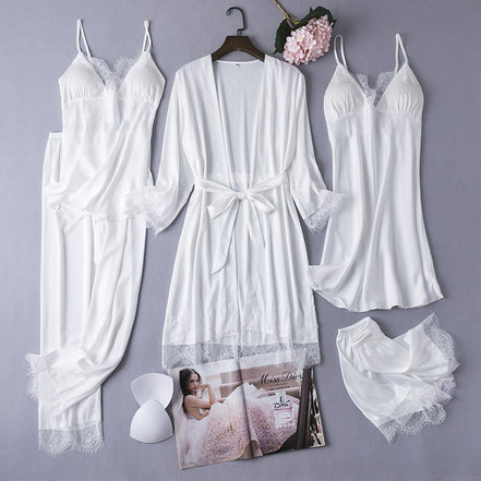 5-piece Lace Pajamas