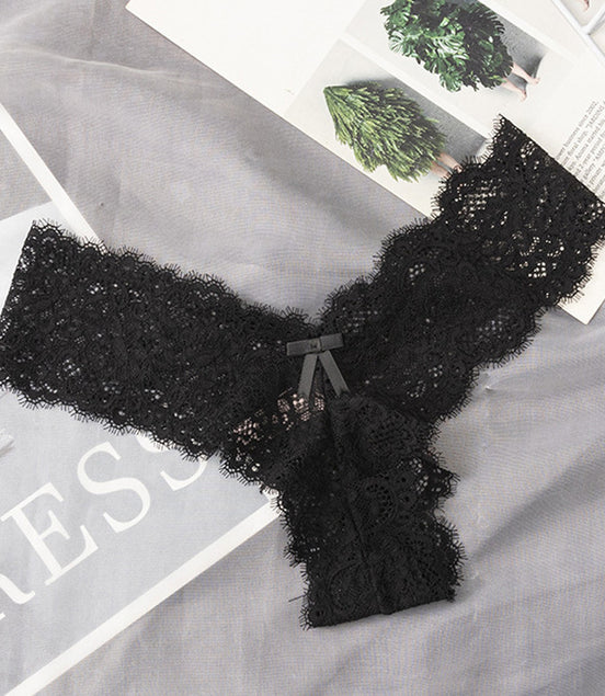 French Lace Low Waist Panties  (1pc)