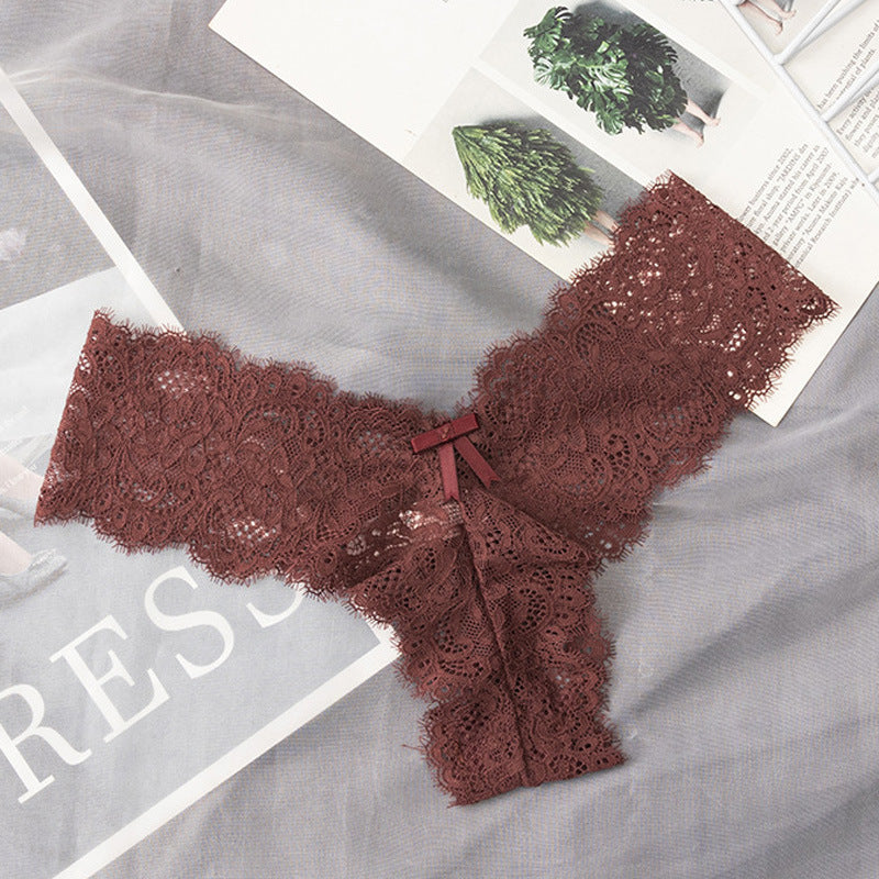 French Lace Low Waist Panties  (1pc)