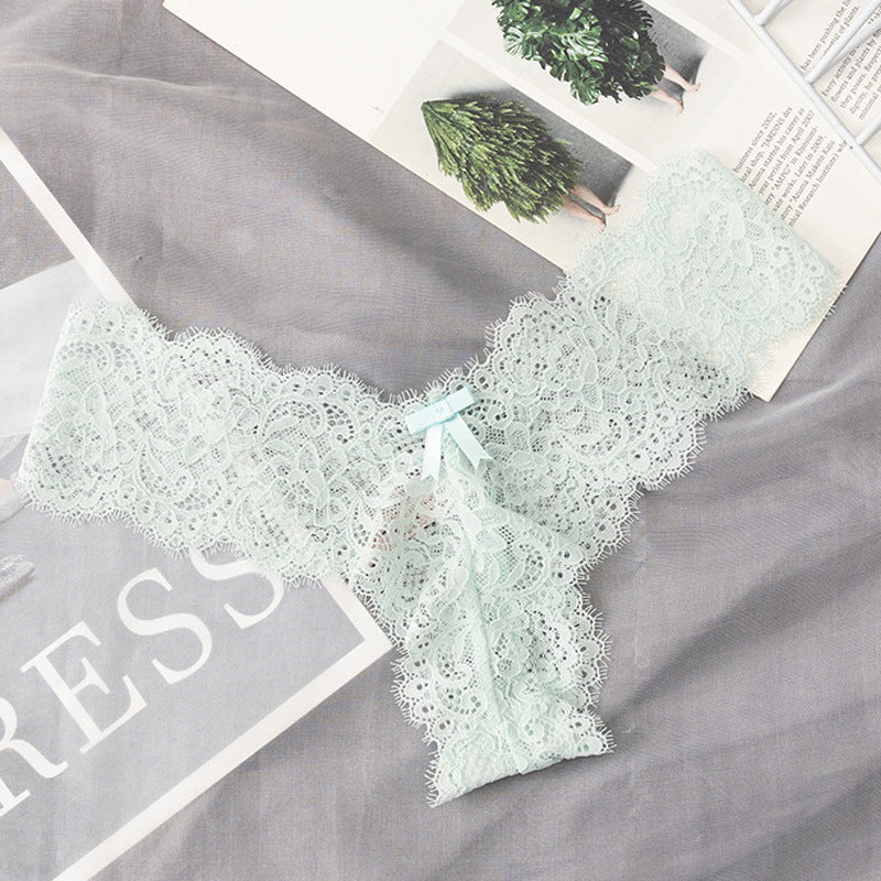 French Lace Low Waist Panties  (1pc)