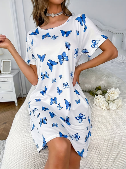 Loose Short Nightdress