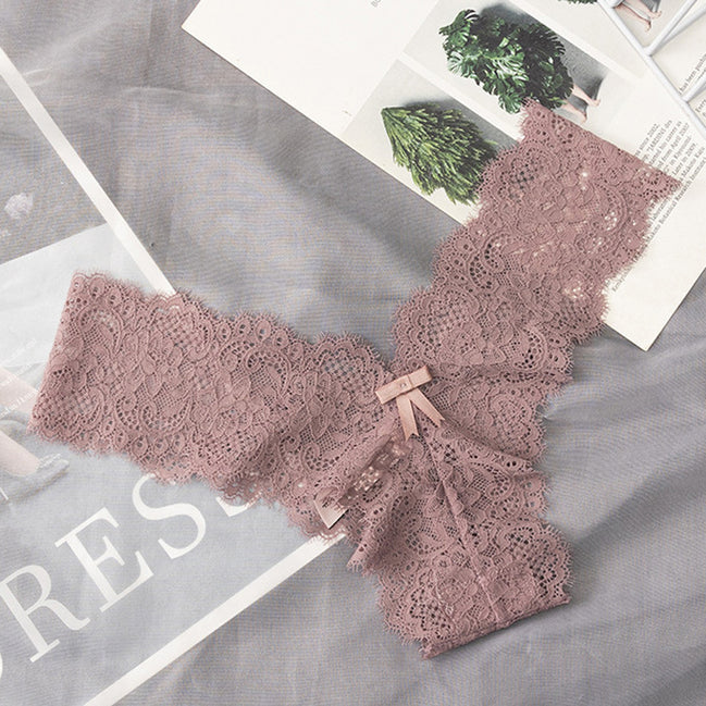 French Lace Low Waist Panties  (1pc)