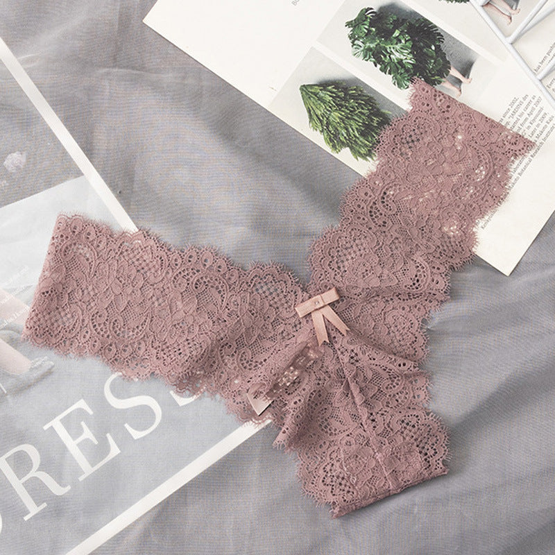 French Lace Low Waist Panties  (1pc)