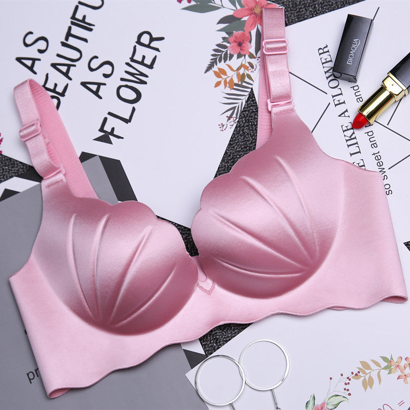 No Steel Ring Shells Design Bra (1pc)