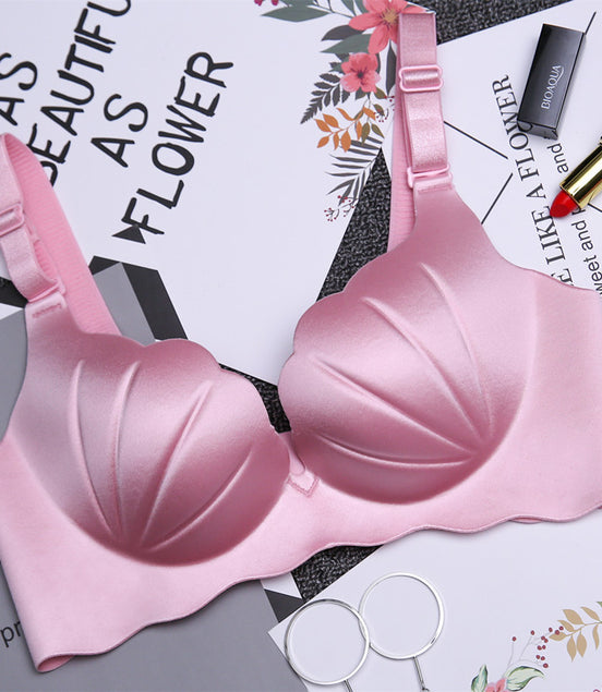 No Steel Ring Shells Design Bra (1pc)