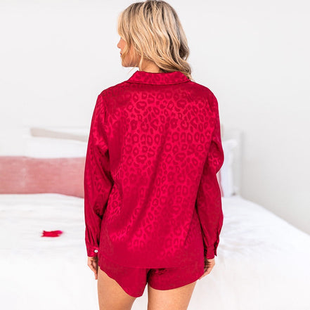 Long Sleeve Shorts Pajamas