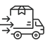 shipping icon vector